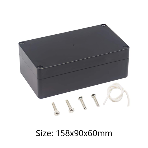 high quality IP65 ABS waterproof box enclosures plastic electronic PCB project box 158*90*60mm