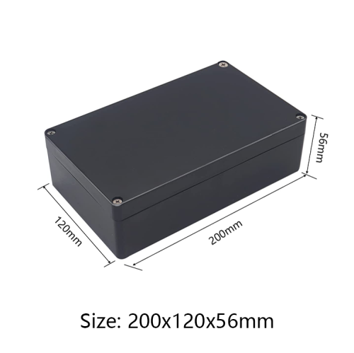 factory outlet Waterproof Plastic Enclosure ABS Control Plastic Enclosures Distribution Box Electronic Case200*120*56mm