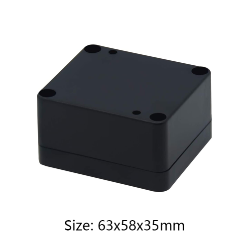 Custom cutout logo print IP66 waterproof enclosures boxes 63*58*35mm