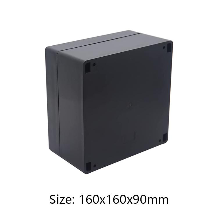 Waterproof Plastic Project Box ABS Enclosures For Electronics IP65 Outdoor Plastic Case Instrument Housing 160*160*90mm