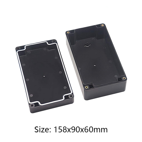 high quality IP65 ABS waterproof box enclosures plastic electronic PCB project box 158*90*60mm