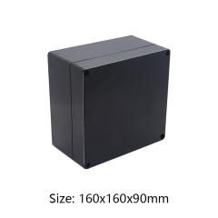 Waterproof Plastic Project Box ABS Enclosures For Electronics IP65 Outdoor Plastic Case Instrument Housing 160*160*90mm