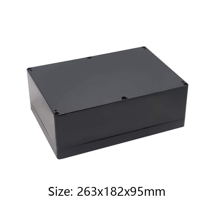 263*182*95mm ABS Plastic Junction Box IP65 Waterproof Electronic Enclosure