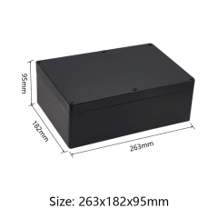 263*182*95mm ABS Plastic Junction Box IP65 Waterproof Electronic Enclosure