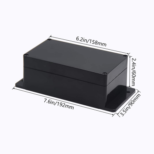 IP65 plastic electronics waterproof enclosure for PCB design abs plastic instrument casing box enclosure 158*90*60mm