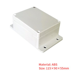 electrical enclosures IP65 ABS plastic waterproof box for outdoor electronics115*90*55mm
