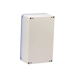 Clear Cover Plastic Enclosure Transparent electronics enclosure Junction box PCB electronic components box 200*120*75mm