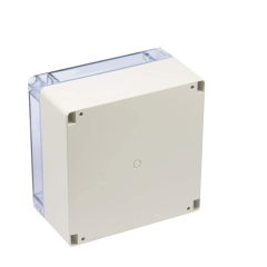 Clear Cover Plastic Enclosure Transparent electronics enclosure Junction box PCB electronic components box 160*160*90mm