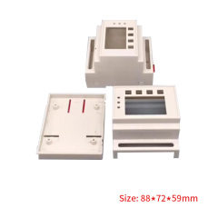 88*72*59mm Factory multi-function plastic din rail enclosure industrial control box manufacturer