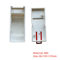 Plastic Din Rail enclosure PLC terminal enclosure 88*59*37mm