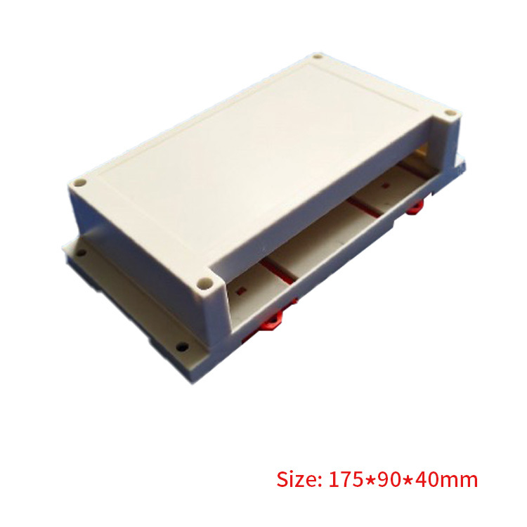 175*90*40mm Plastic Terminal Blocks Din Rail Box Enclosure Manufacturer