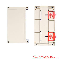 175*90*40mm Plastic Terminal Blocks Din Rail Box Enclosure Manufacturer