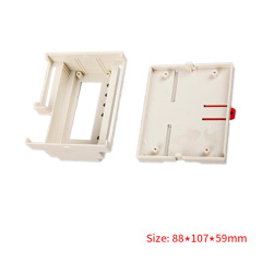 88*107*59mm Flame retardant ABS material PLC control box din rail enclosure for pcb