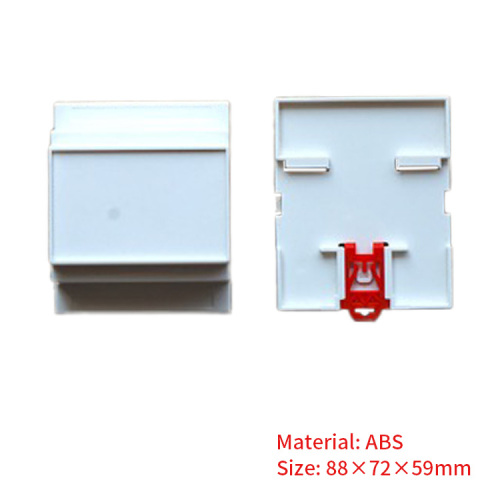 ABS Material Din Rail Plastic Enclosure Control Box for electronic device 88*72*59mm