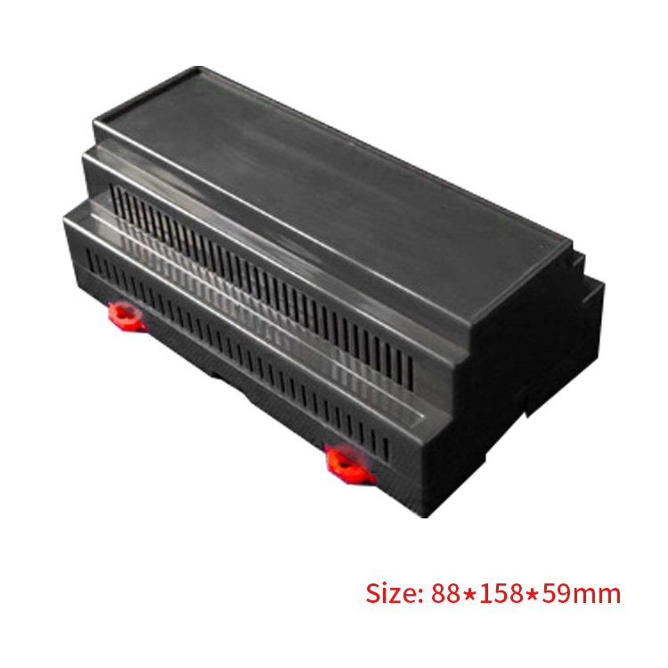 DIN Rail Box Plastic PLC Control Box Electronics Enclosure PCB Enclosure Junction Box