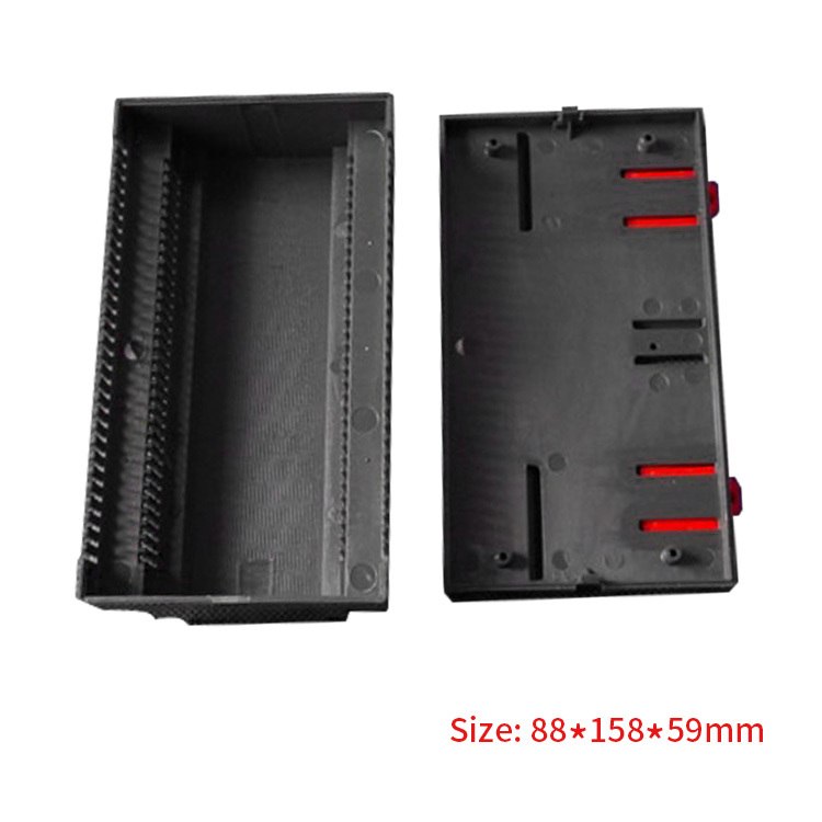 DIN Rail Box Plastic PLC Control Box Electronics Enclosure PCB Enclosure Junction Box