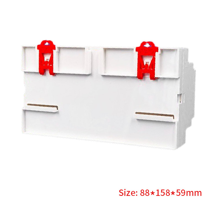 factory outlet abs plastic din rail mount junction box manufacturer 88*158*59mm