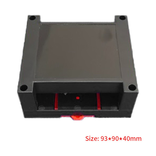 DIN Rail Box Enclosure Plastic Enclosure PLC Control Box Electronics Enclosure PCB Enclosure Junction Box