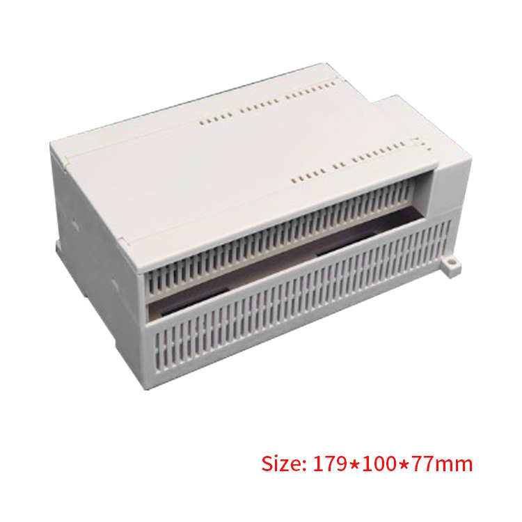 plastic din rail enclosure industrial control box 179*100*77mm