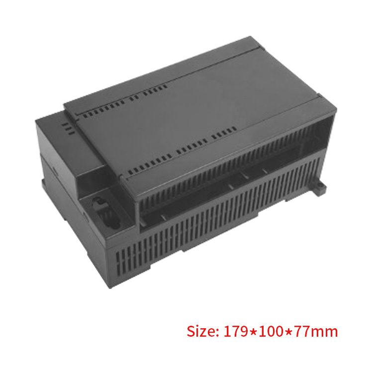 plastic din rail enclosure industrial control box 179*100*77mm