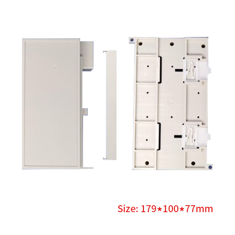 DIN Rail Box Enclosure Plastic Enclosure PLC Control Box Electronics Enclosure PCB Enclosure Junction Box