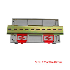 abs plastic box din rail enclosure electronic equipment industrial box 175*90*40mm