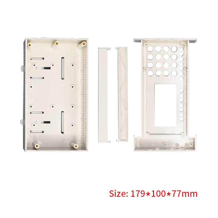 179*100*77mm electronic box enclosure din rail enclosure ABS plastic for electronic device