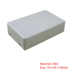 Manufacturer ABS Plastic Enclosure Small Potting enclosure junction box PCB box electronic enclosure 70*45*18MM