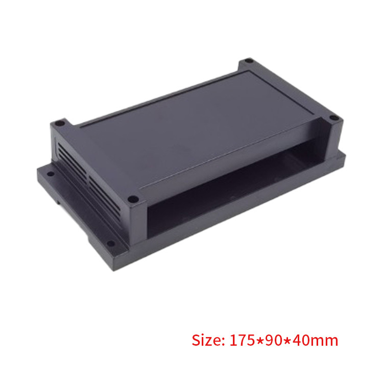 175*90*40mmHigh Quality Plastic ABS Din Rail Electronic PLC Control Instrument Enclosure Box