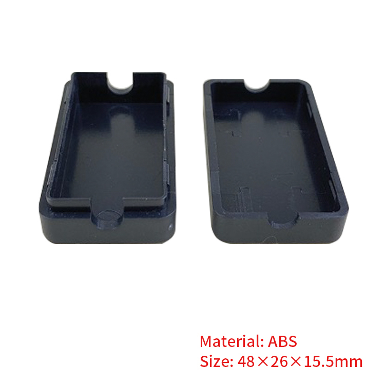 Manufacturer ABS Plastic Enclosure Small Potting enclosure junction box PCB box electronic enclosure 48*26*15.5MM
