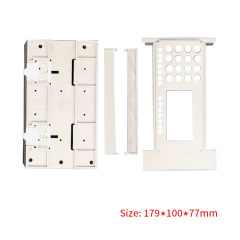 179*100*77mm electronic box enclosure din rail enclosure ABS plastic for electronic device