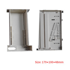 179*100*48mm High Quality PLC Industrial Boxes Din Rail Enclosure Plastic Electrical Enclosure Instrument Box