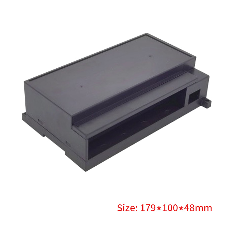 abs plastic box din rail enclosure electronic PLC industrial box 179*100*48mm