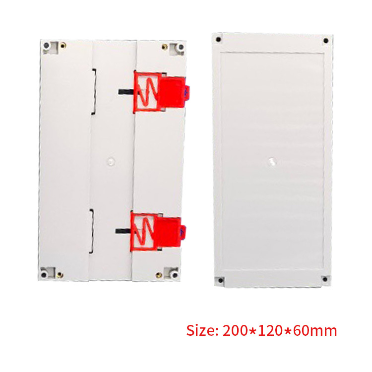 200*120*60mm new design high quality din rail industrial abs plastic enclosure supply