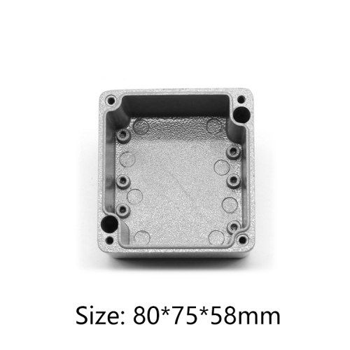 China manufacture electronic box aluminum enclosure for PCB 80*75*58mm