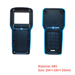 204*100*35mm Blue handheld Enclosure Plastic Enclosure case box