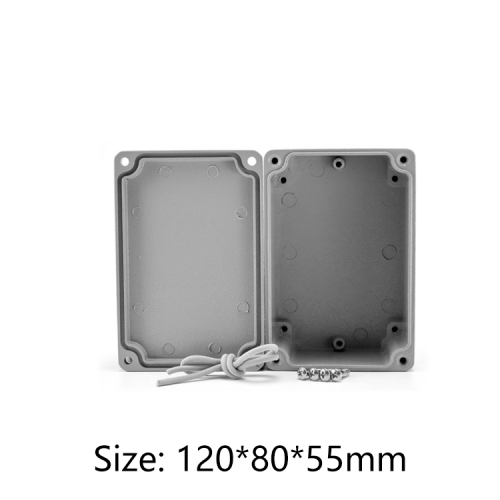 manufacture Die-casting aluminum waterproof communication telecom enclosures 120*80*55mm