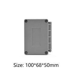 custom industries extruded aluminum enclosures for electronics 100*68*50mm
