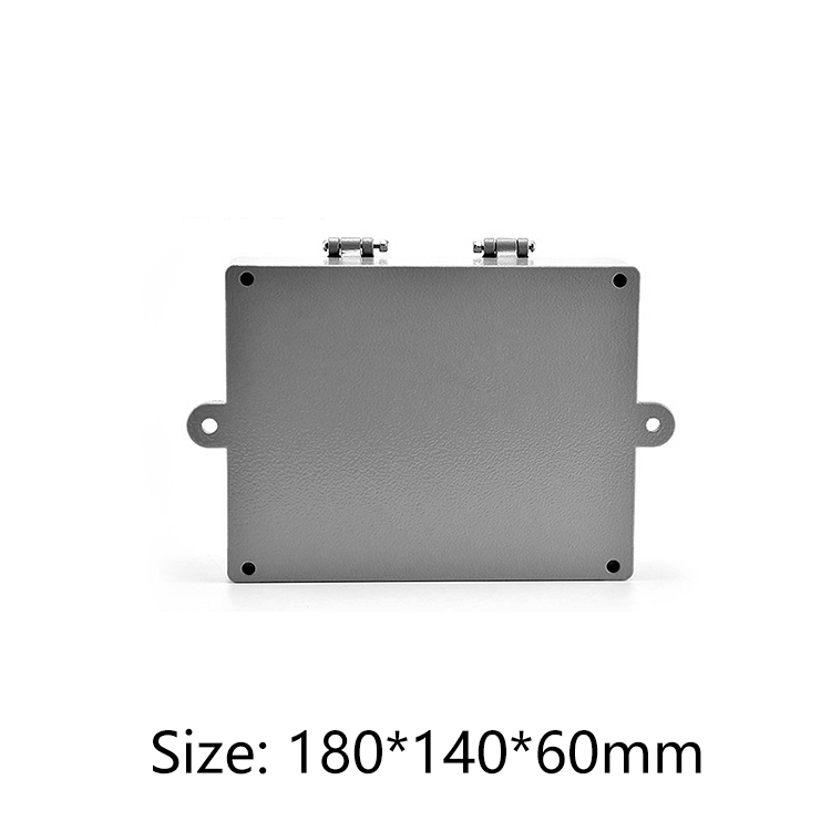 aluminum amplifier enclosure metal electronics box instrument enclosure 180*140*60mm