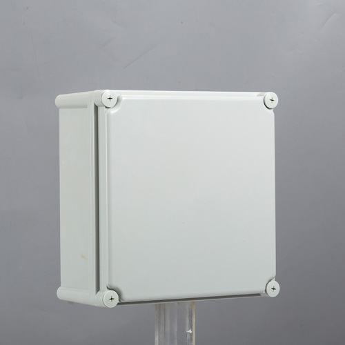 280*280*130mm Custom cutout silkscreen logo print IP66 plastic enclosure box for electrical apparatus