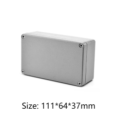 manufacturer custom Aluminum box aluminum enclosure 111*64*37mm