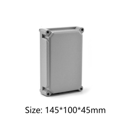 aluminum amplifier chassis enclosure custom electronics extruded aluminum box 145*100*45mm