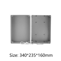 high quality die-aluminum enclosure outdoor project waterproof enclosure 340*235*160mm
