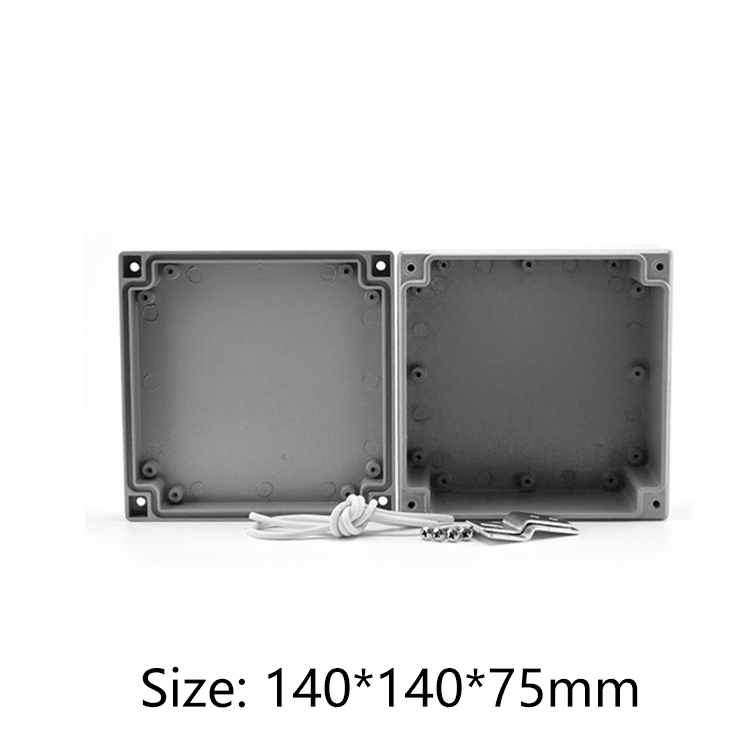 project Enclosures wire connector junction box pcb aluminum enclosure 140*140*75mm