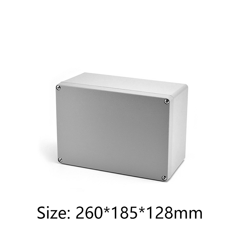 factory outlet electrical die cast aluminum instrument enclosure metal junction box 260*185*128mm