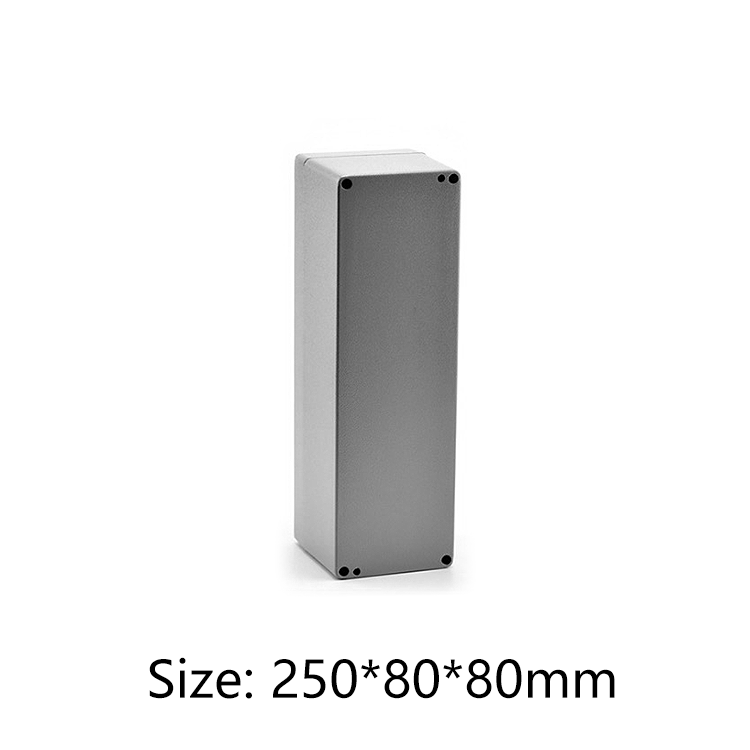 DIY Electronic Project box Aluminum Electronic Project Enclosure Case Aluminum PCB Instrument Box250*80*80mm