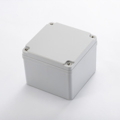 125*125*100mm Waterproof plastic box with flanges ABS plastic electrical devices instruments enclosure box housing