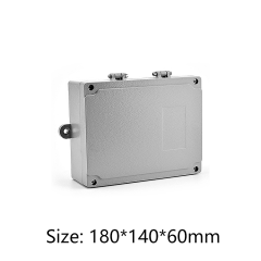aluminum amplifier enclosure metal electronics box instrument enclosure 180*140*60mm