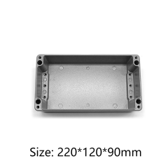aluminum electronic instrument enclosures aluminium box electronics 220*120*90mm