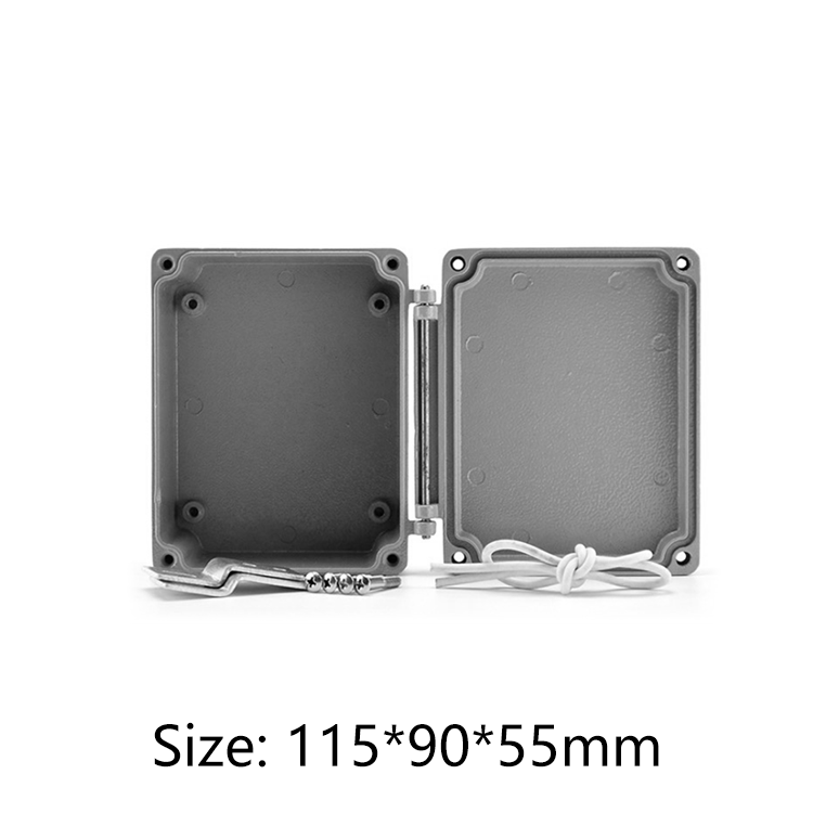 OEM Waterproof Die Casting Aluminum Electronic Enclosure 115*90*55mm